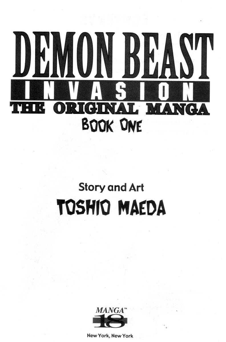 Demon Beast Invasion - Vol.001 page 3 full