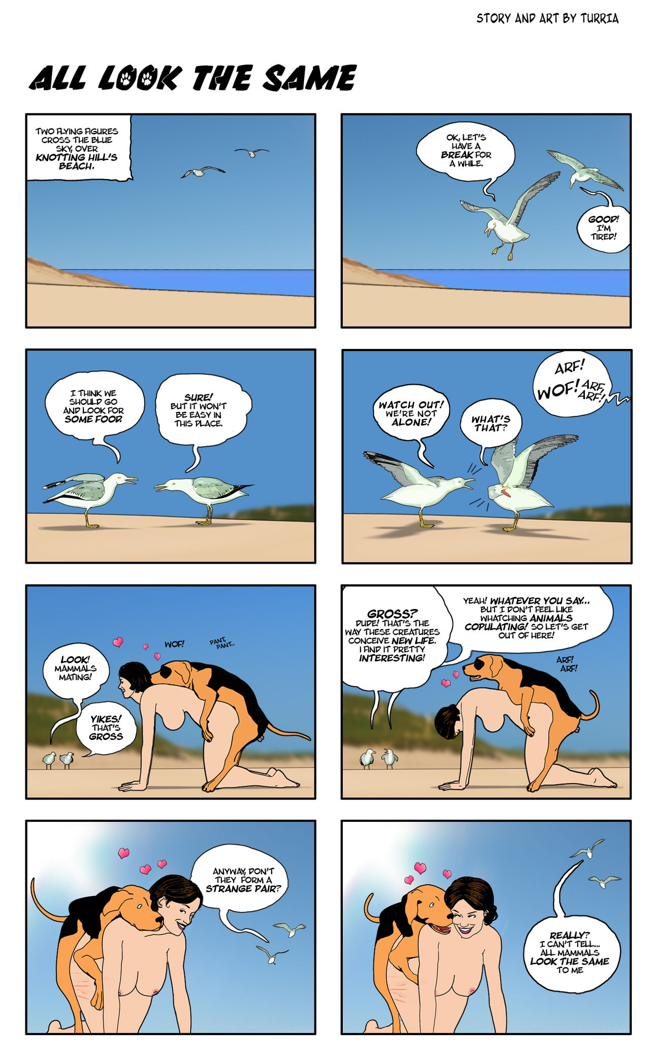New Comic Strips page 1 full