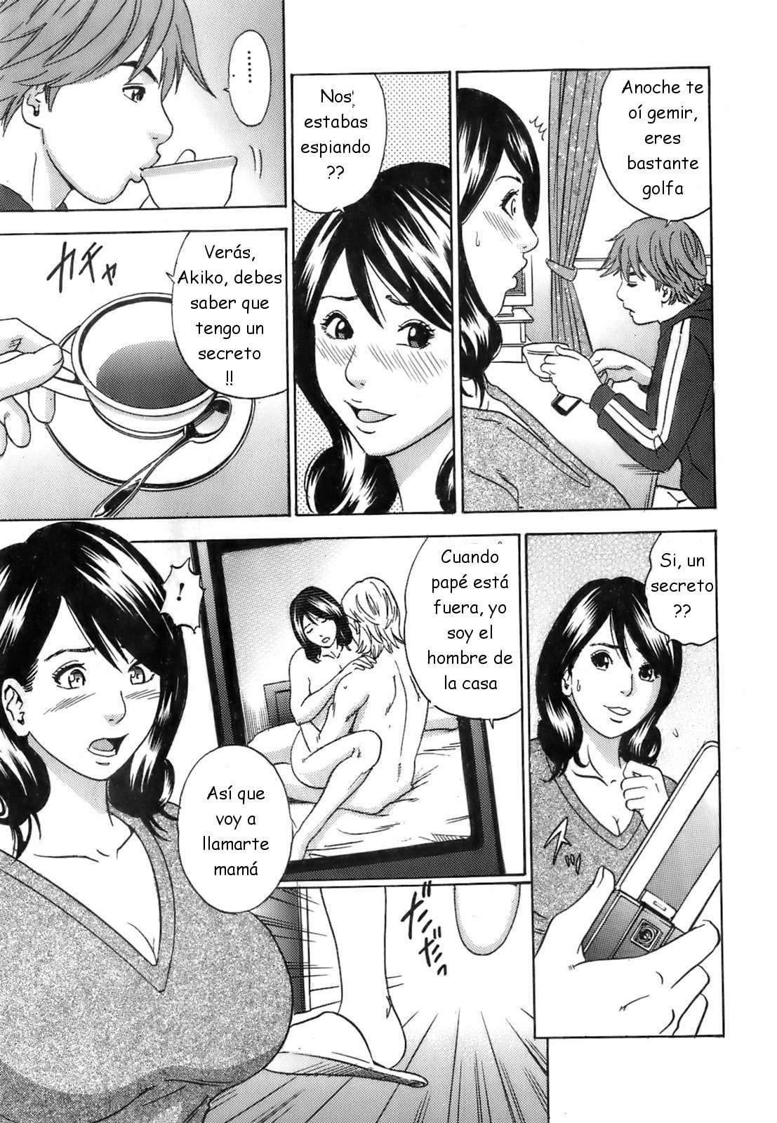 Aiko-san ~Teishuku na Haha, Inran na Koibito~ | Akiko. Una madre ejemplar. Una amante muy salida page 3 full