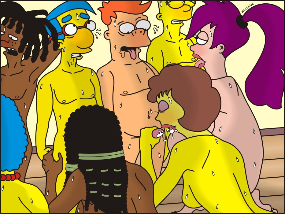 Simpson &amp; Futurama - Crossover The First One page 2 full