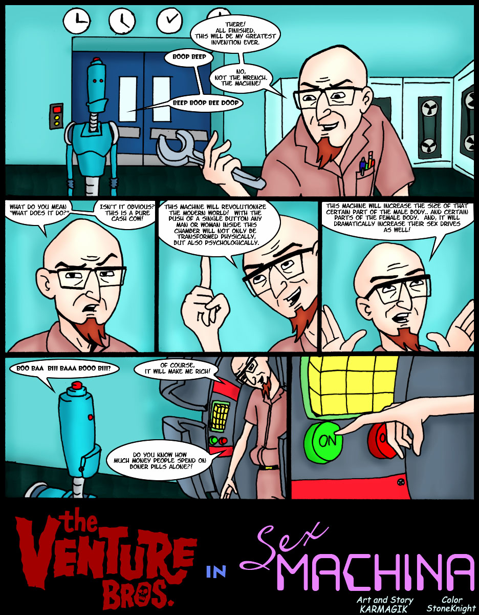 Sex Machina page 1 full