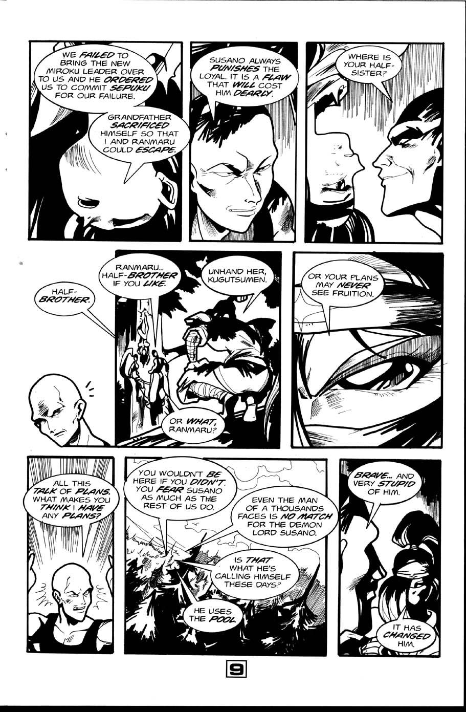 La Blue Girl - Volume #6 page 10 full