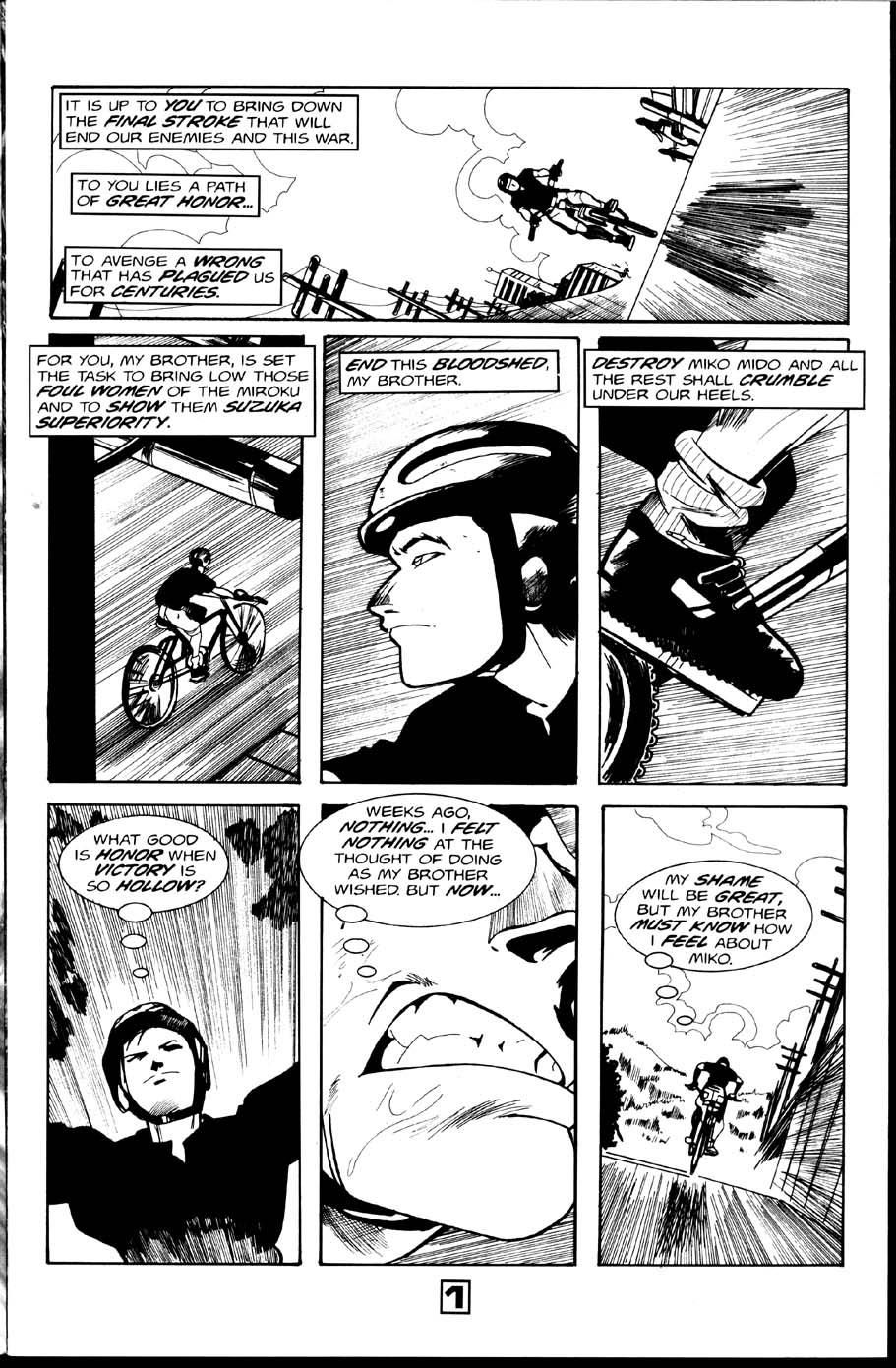 La Blue Girl - Volume #6 page 2 full