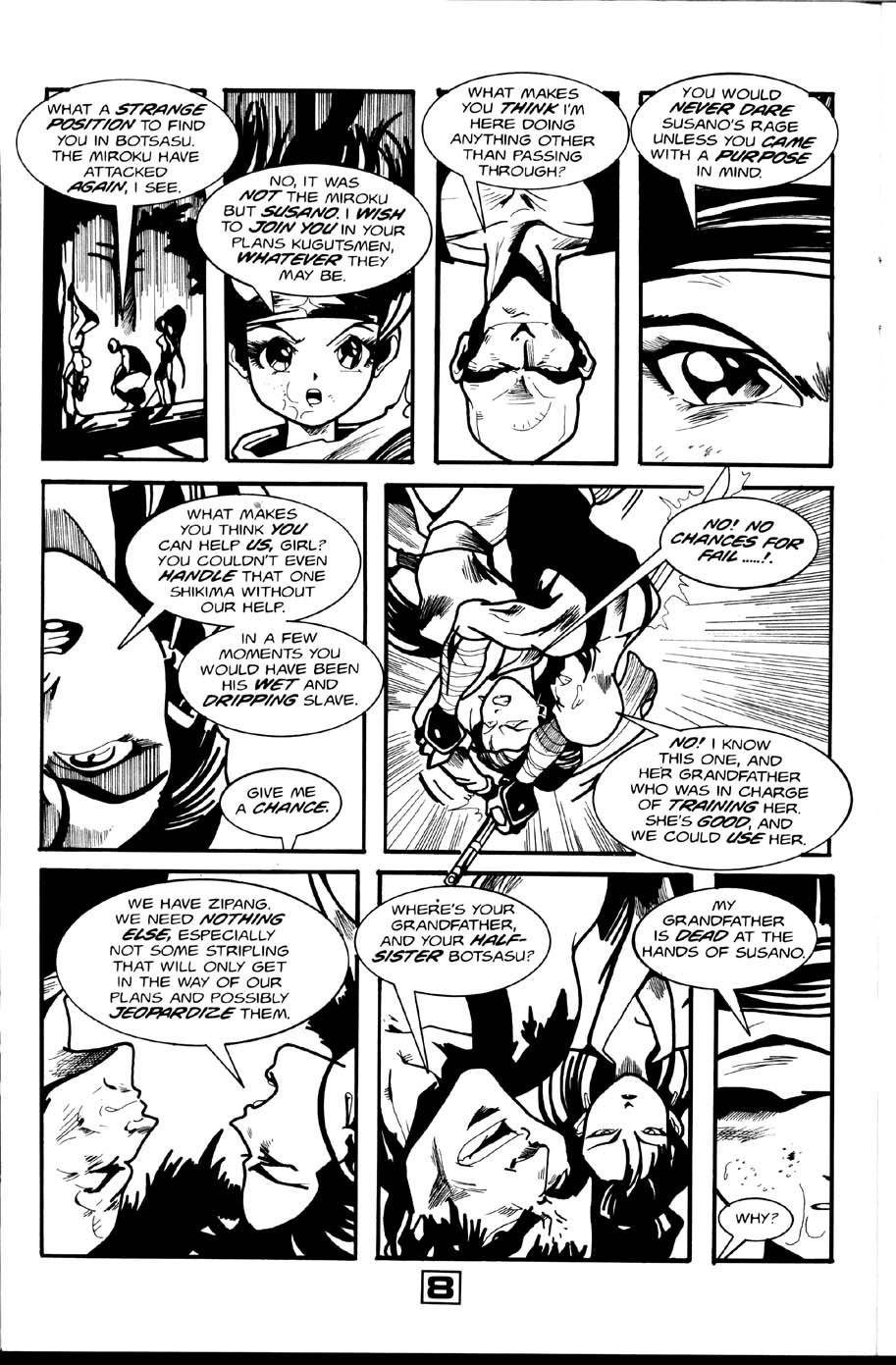 La Blue Girl - Volume #6 page 9 full
