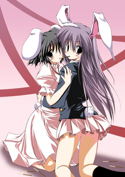 touhou 11 - tewi/reisen and flandre/remilia pairings page 10 full