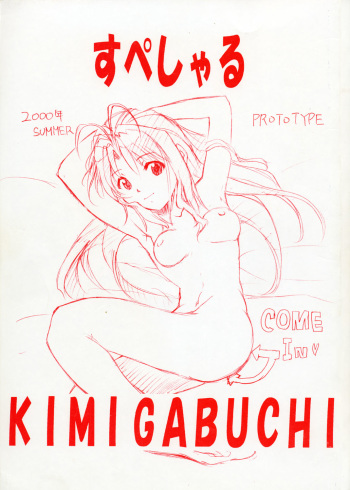 Special Kimigabuchi 2000 Nen Summer Prototype cover