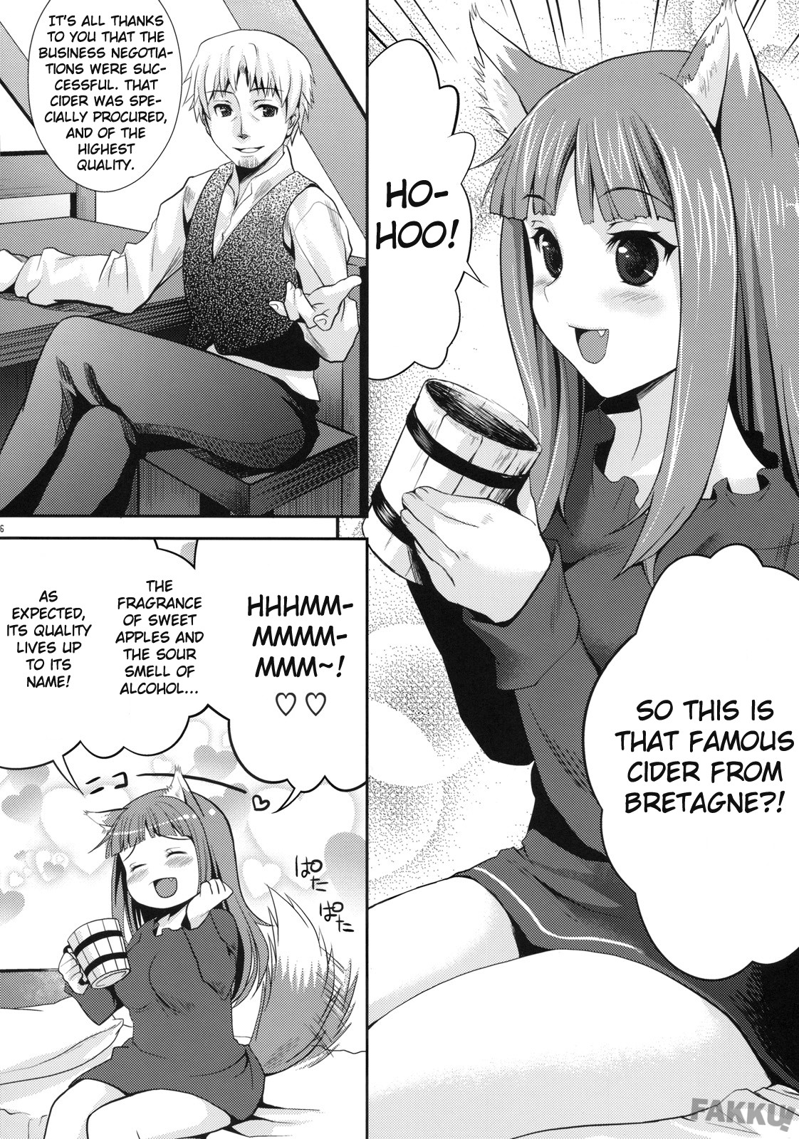 Ookami to Mitsu Ringo page 5 full