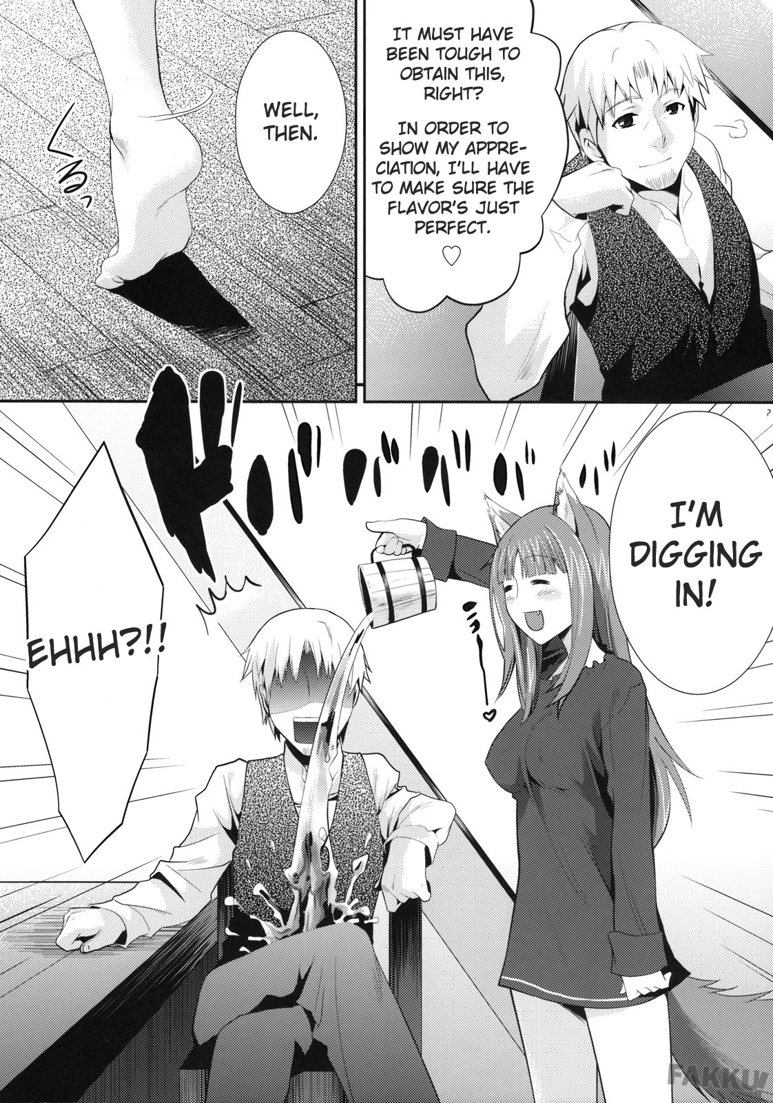 Ookami to Mitsu Ringo page 6 full
