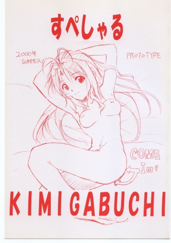 Special Kimigabuchi 2000 Nen Summer Prototype cover