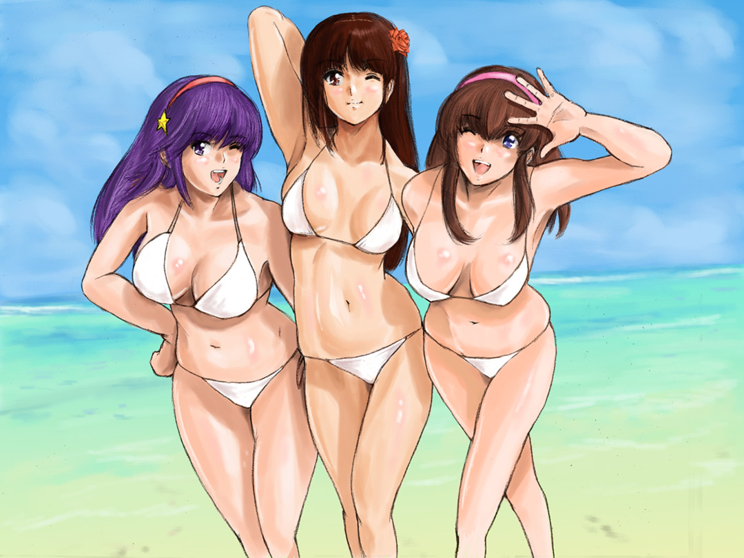 Bikini Girls  - Dead or Alive and King of the Fighter girls page 10 full