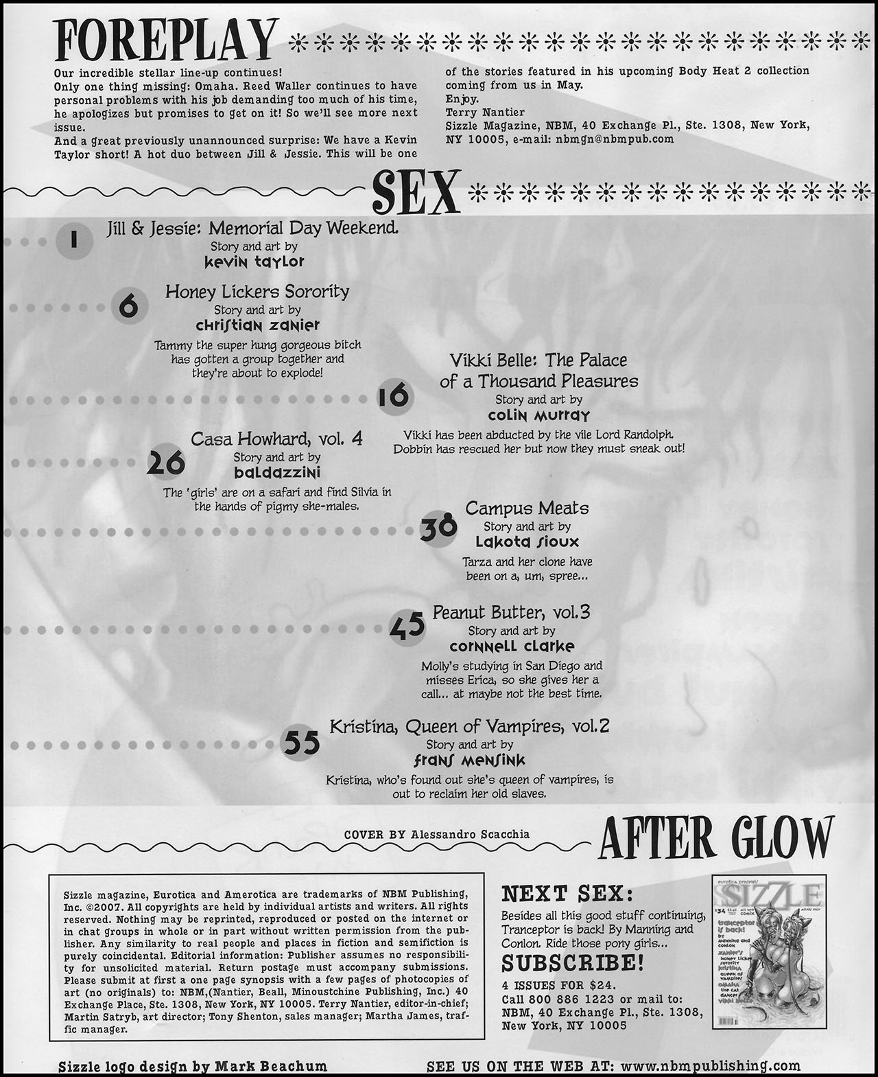 Sizzle comix #33 page 2 full