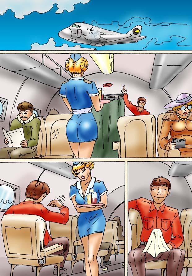 The Stewardess Spunky page 1 full