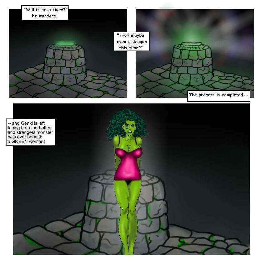 Genki X She-Hulk page 2 full