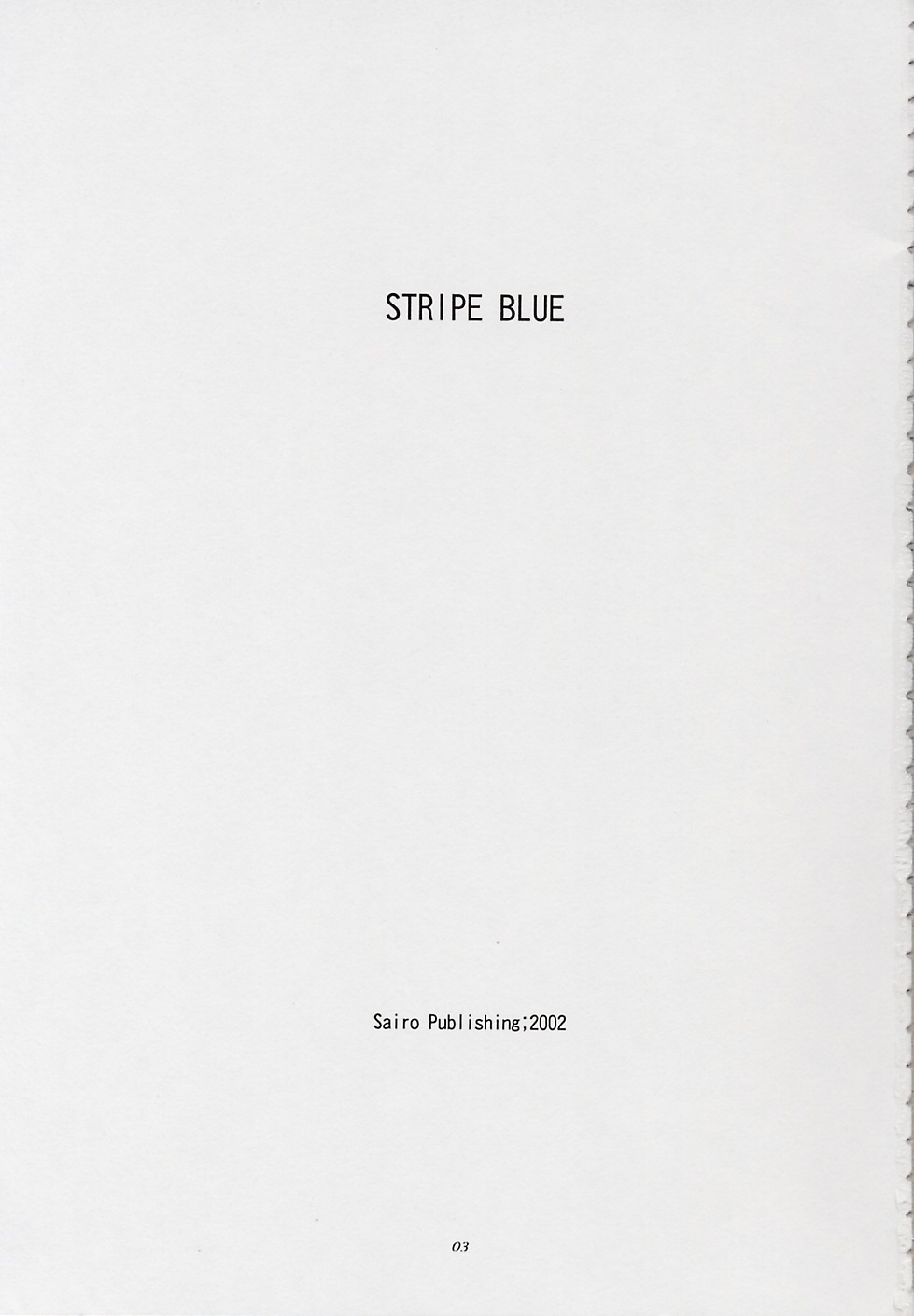 STRIPE BLUE page 2 full
