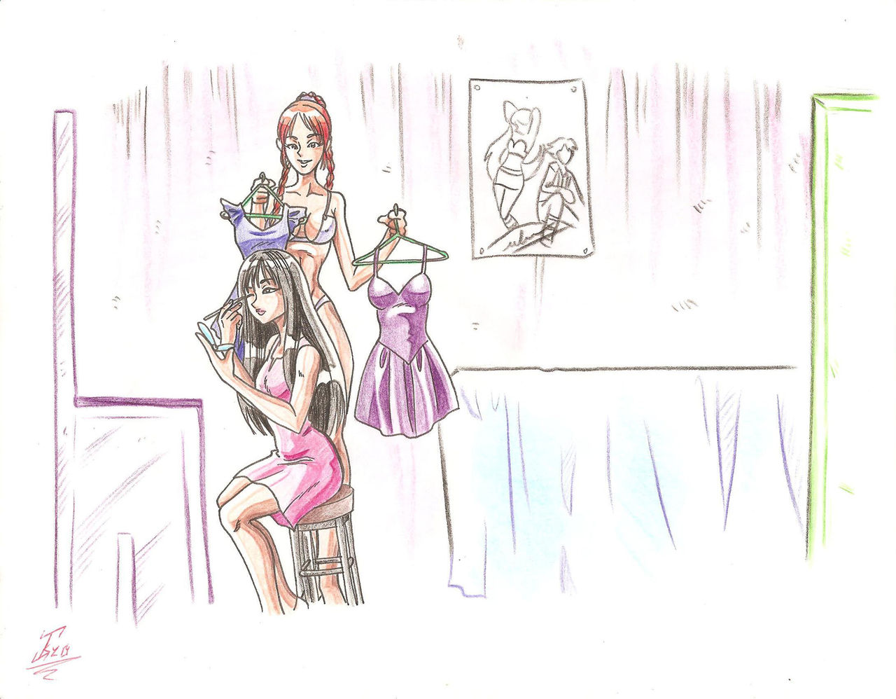Party Girls page 1 full