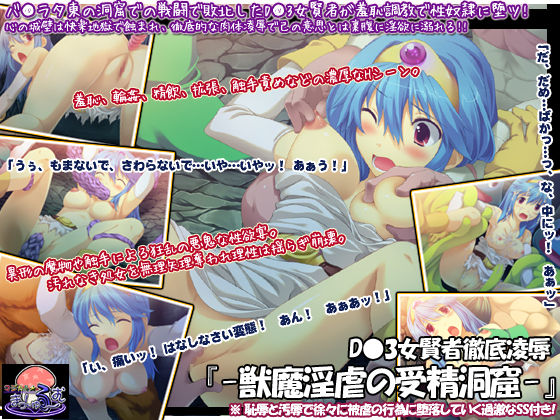DQ3 Onna Kenja Tettei Ryoujoku - Juuma Ingyaku no Jusei Doukutsu - page 1 full