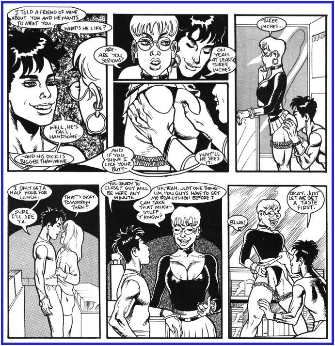 Boy Blue and Marty - b&amp;w page 5 full