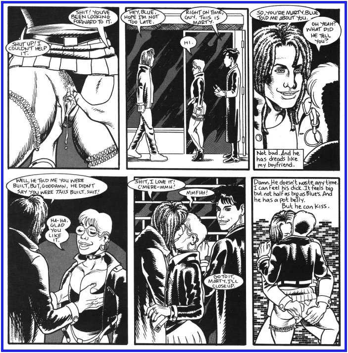 Boy Blue and Marty - b&amp;w page 6 full