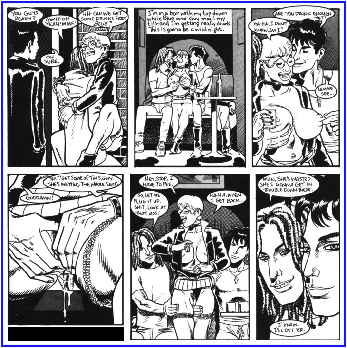 Boy Blue and Marty - b&amp;w page 7 full