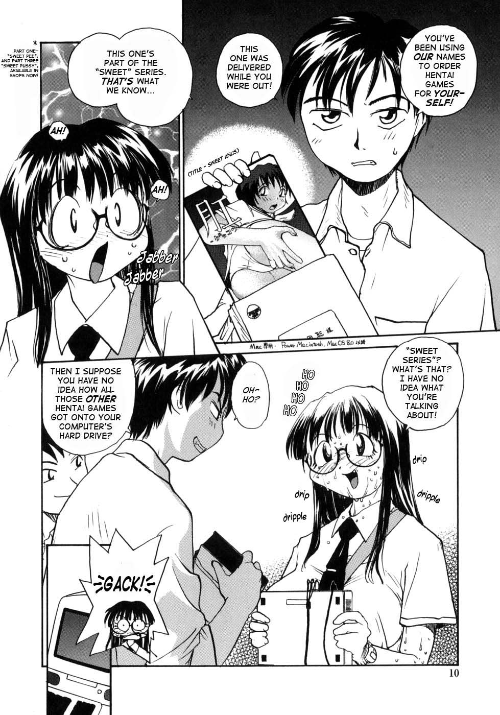 Ane to Megane to Milk - Sister, glasses and sperm. page 10 full