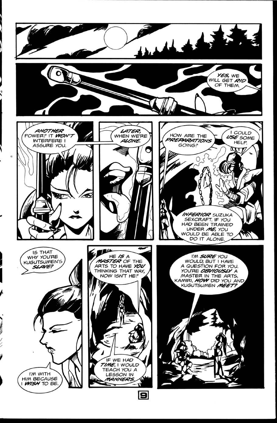 La Blue Girl - Volume #7 page 10 full
