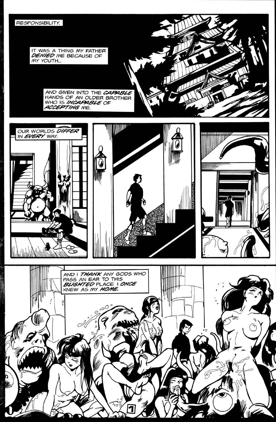 La Blue Girl - Volume #7 page 2 full