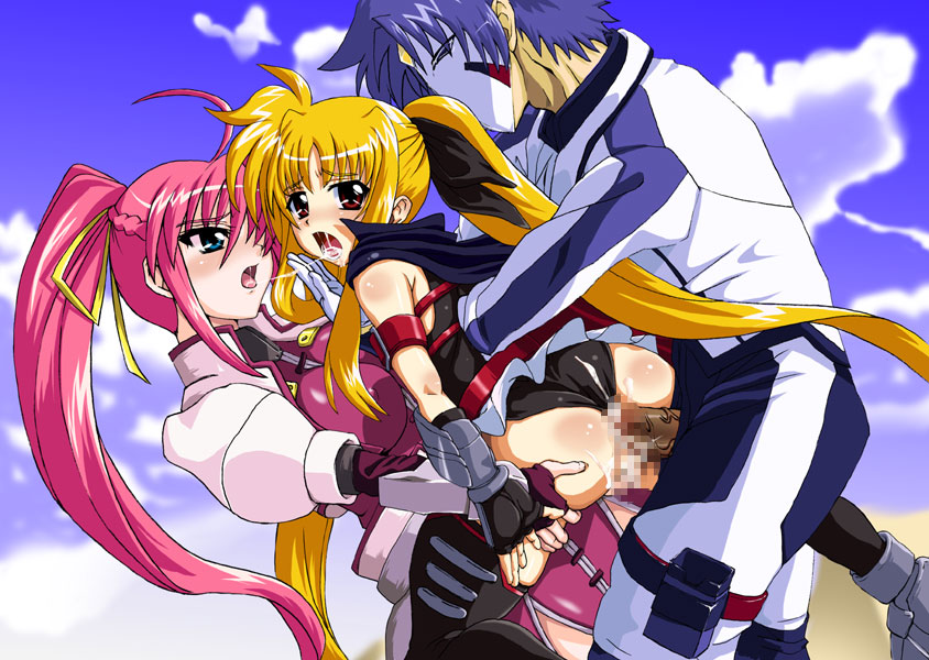 Hanken Chara Shokushu Ryoujoku CG Collection No. 73 Mahou Shoujo Lyrica○ Nanoha HaHa CG Syu page 6 full