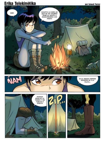 Erika Telekinetika #7 cover