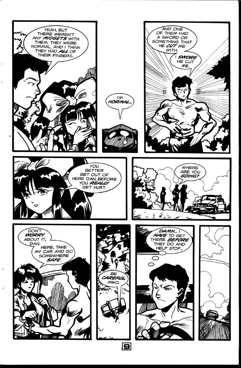 La Blue Girl - Volume #8 page 10 full
