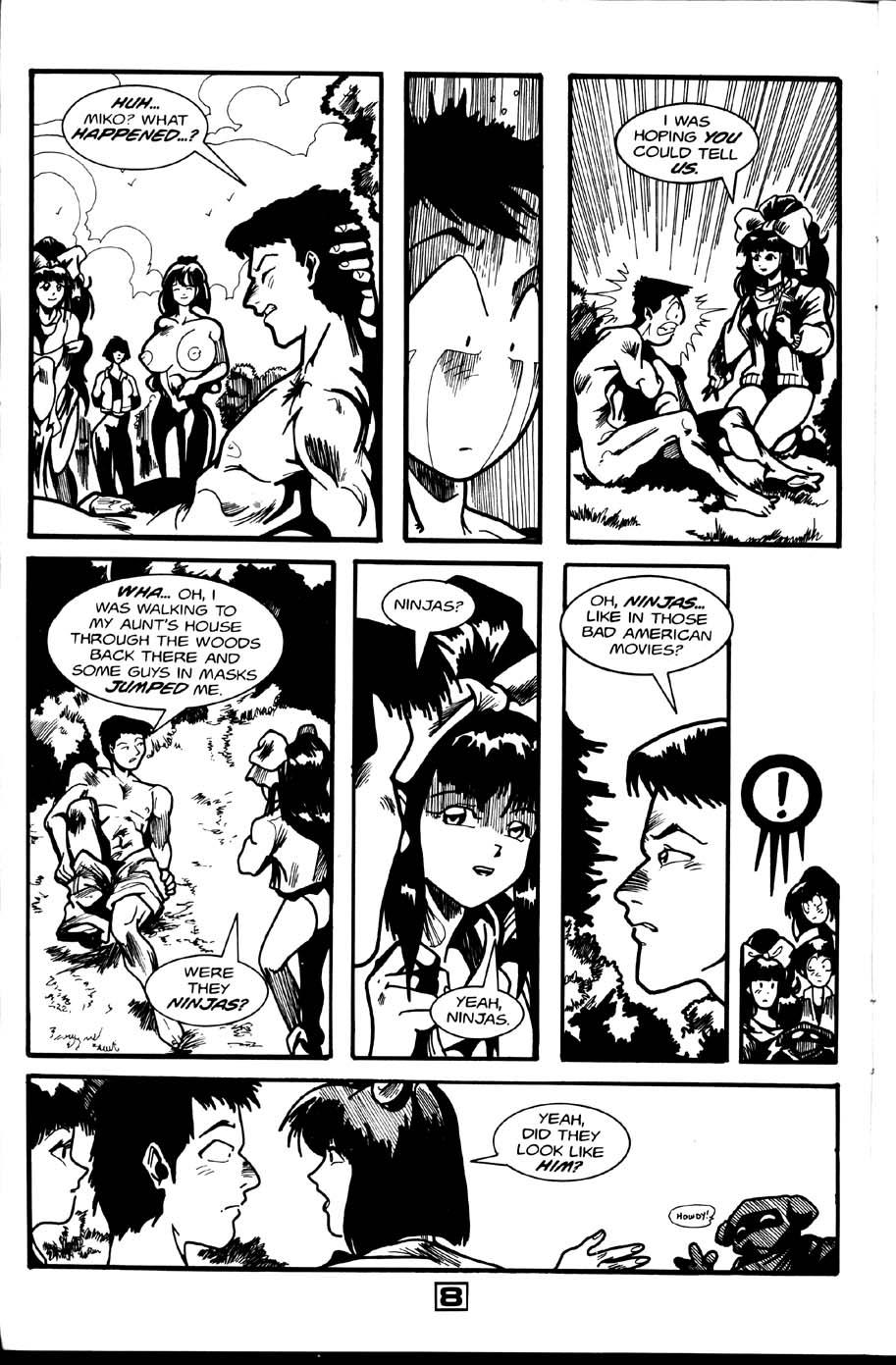 La Blue Girl - Volume #8 page 9 full
