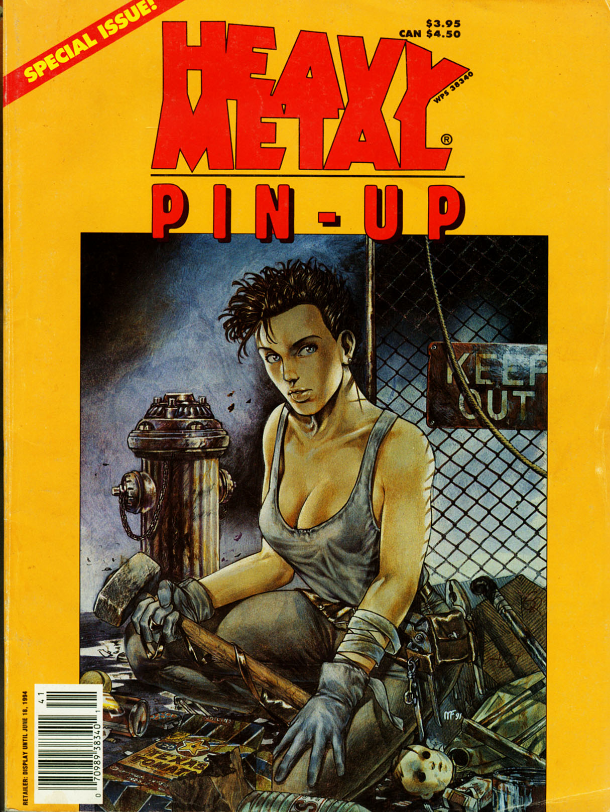 Heavy Metal Special - Pin-Up's - Vol.8-1 page 1 full