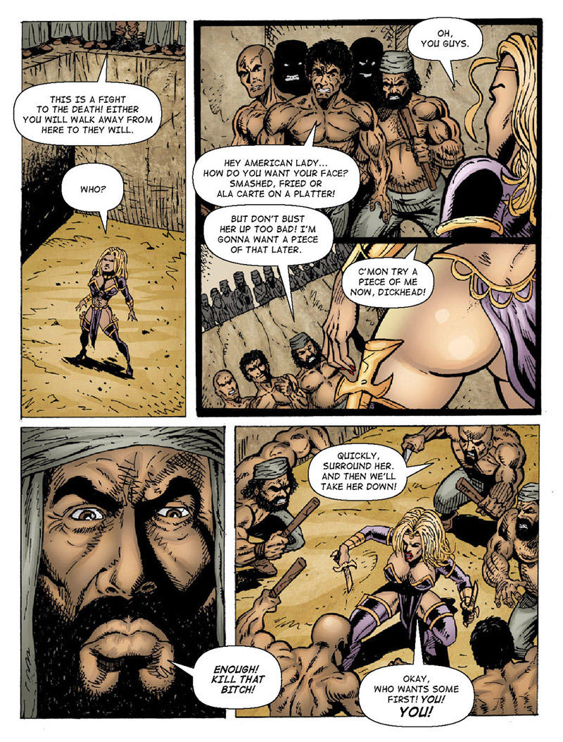 Sahara: Sahara Vs. the Taliban - Part 3 page 7 full