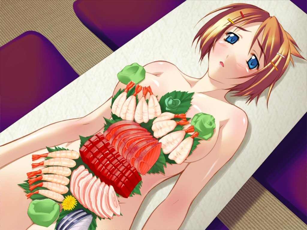 女体盛り  sushi girl page 8 full