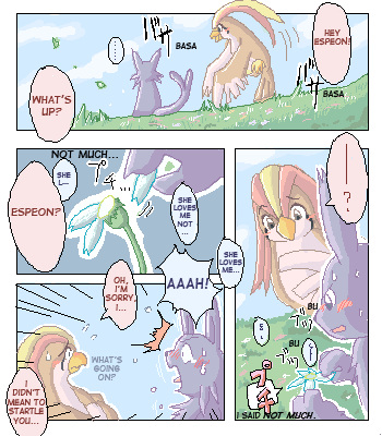 Espeon x Pigiotto cover