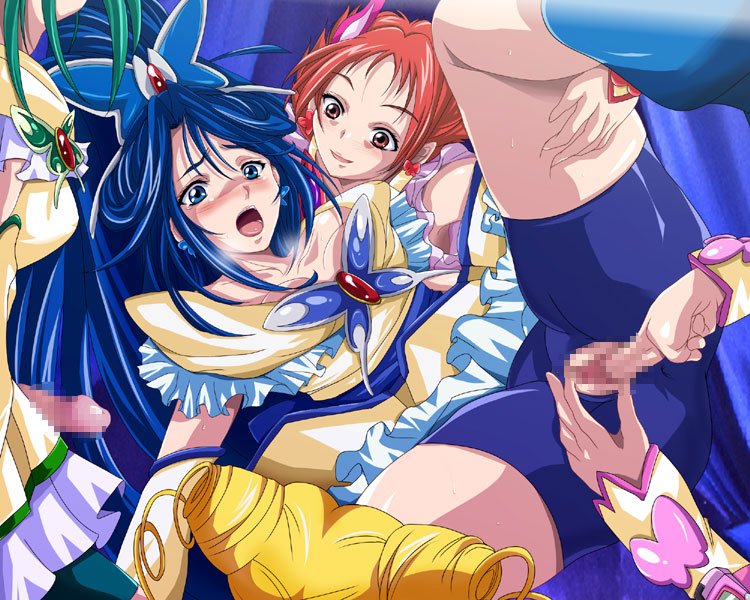 Hanken Chara Kannou Shousetsu CG Shuu No. 72!! YES! Precure 5 HaaHaa CG Shuu page 2 full