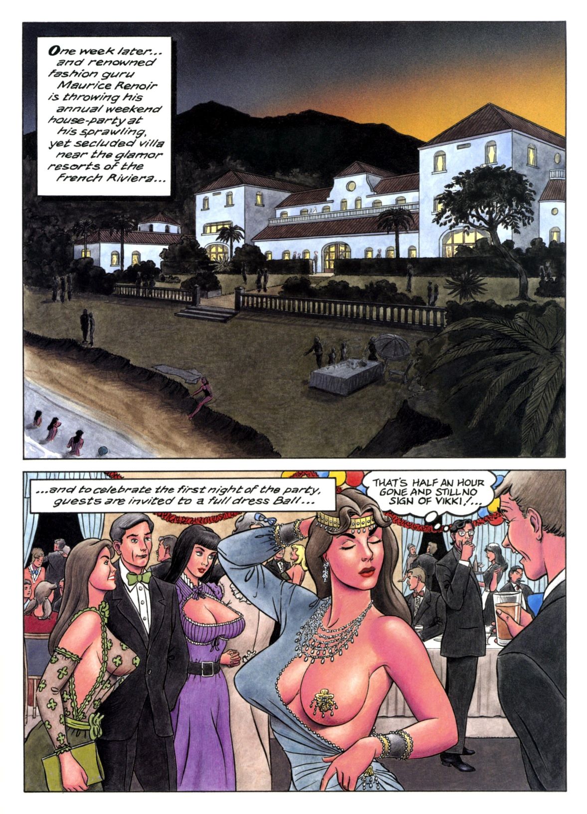 A Saucy Vikki Belle Romp 2: Riviera Moon Goddess page 6 full