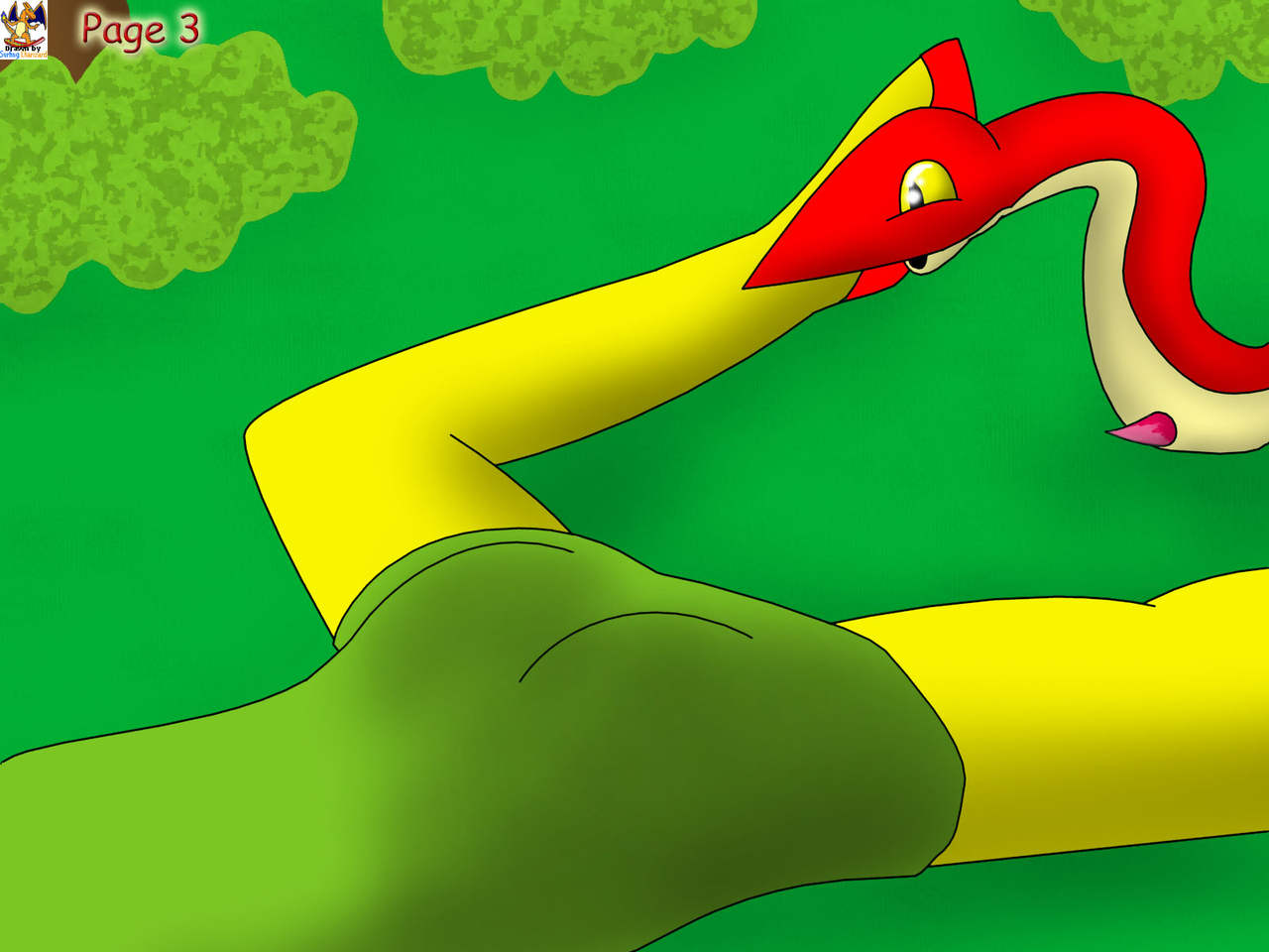 Simpsons - Snakes page 3 full