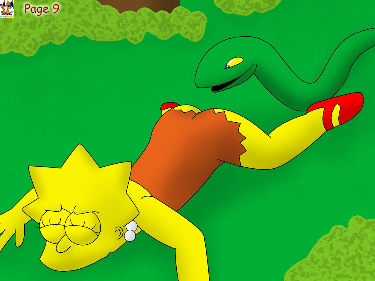 Simpsons - Snakes page 9 full