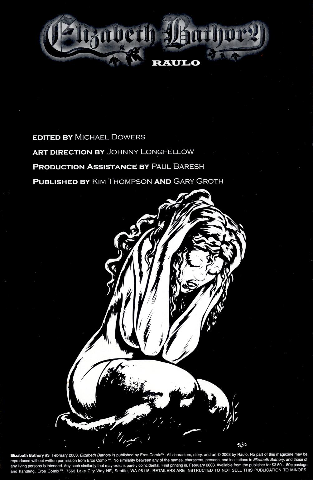 Elisabeth Bathory - Volume #3 page 2 full