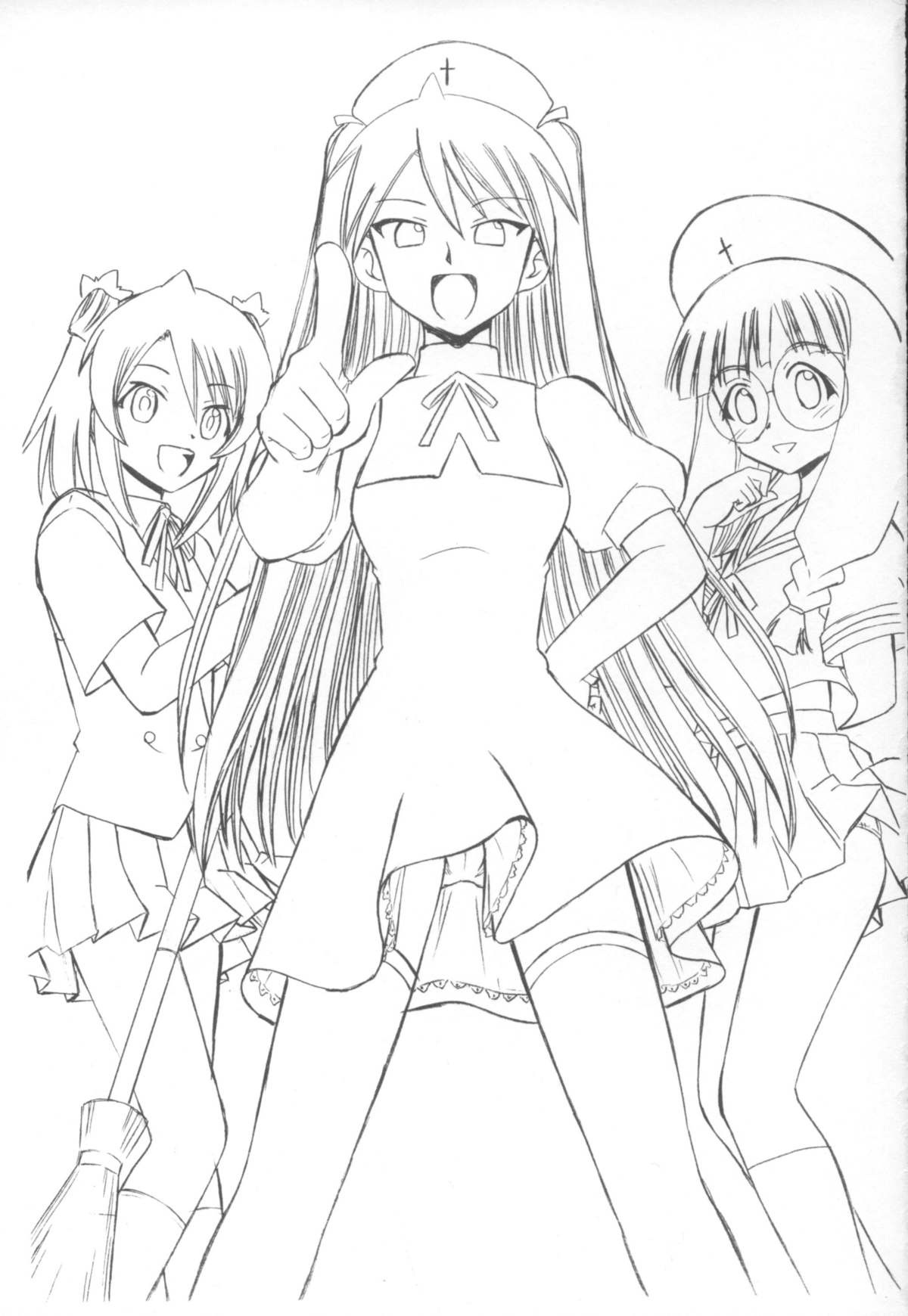 Nuge Onna Trio no Hakudaku page 2 full
