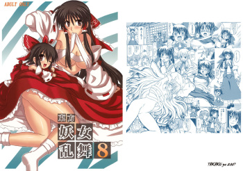 Touhou Youjo Ranbu 8 cover
