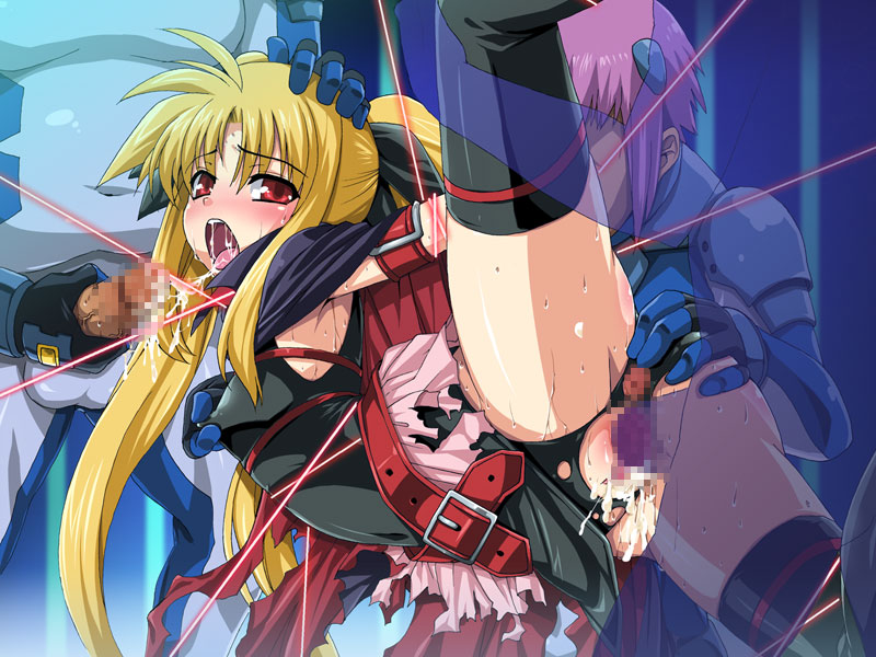 Hanken Chara Shokushu Ryoujoku CG Collection No. 105 Mahou Shoujo Lyrica○ Nanoha Strikers HaHa CG Syu page 3 full