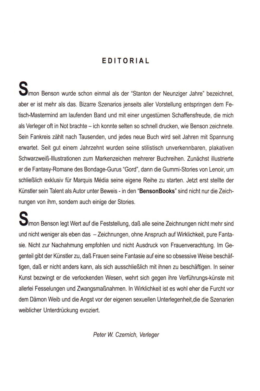 Benson - Art Book 2000 page 4 full