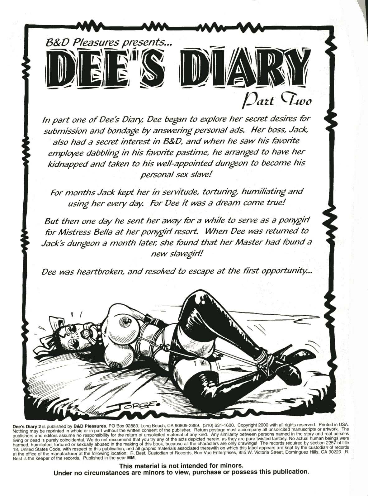 Dee's Diary - Part #2 page 2 full