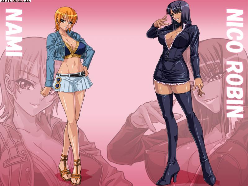 Nami and Nico Robin page 6 full