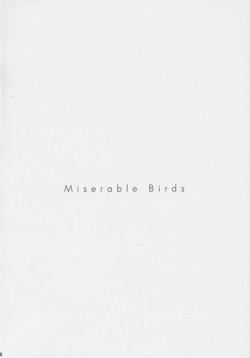 PRISONER 8 Miserable Birds page 3 full