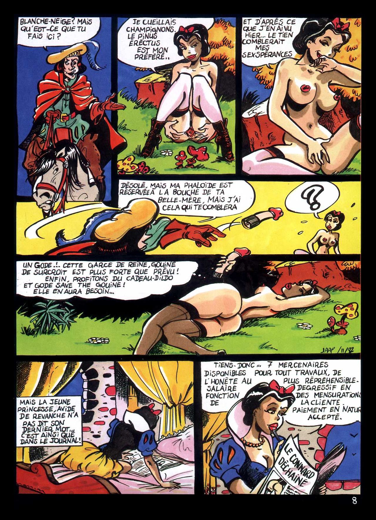 La Vie Sexuelle de Blanche Neige page 9 full