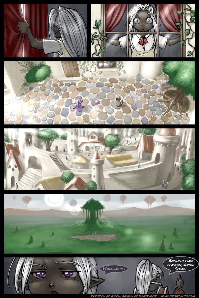 Drowtales Chapter 3 page 9 full