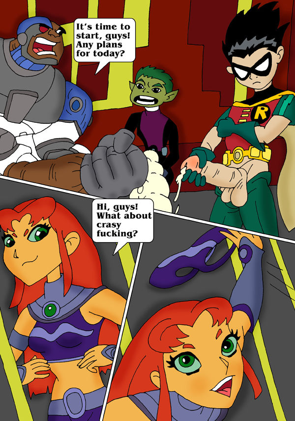 Teen Titans Comix page 1 full