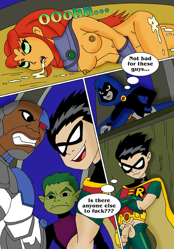 Teen Titans Comix page 6 full